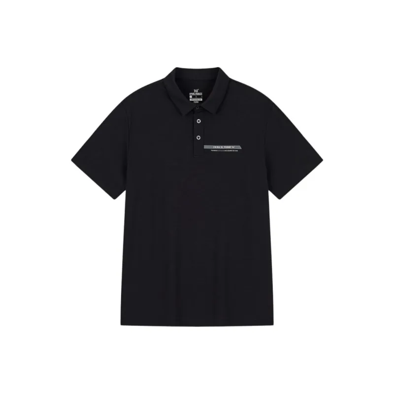 361° Sports Life Collection Polo Shirt Men's Super Black-0