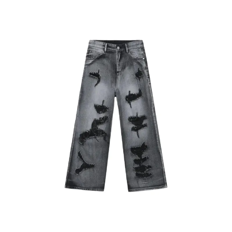 WHELVE Jeans Unisex Black-0
