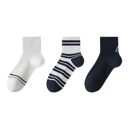 7 SEVFUN Mid Calf Socks Men's Combo Set