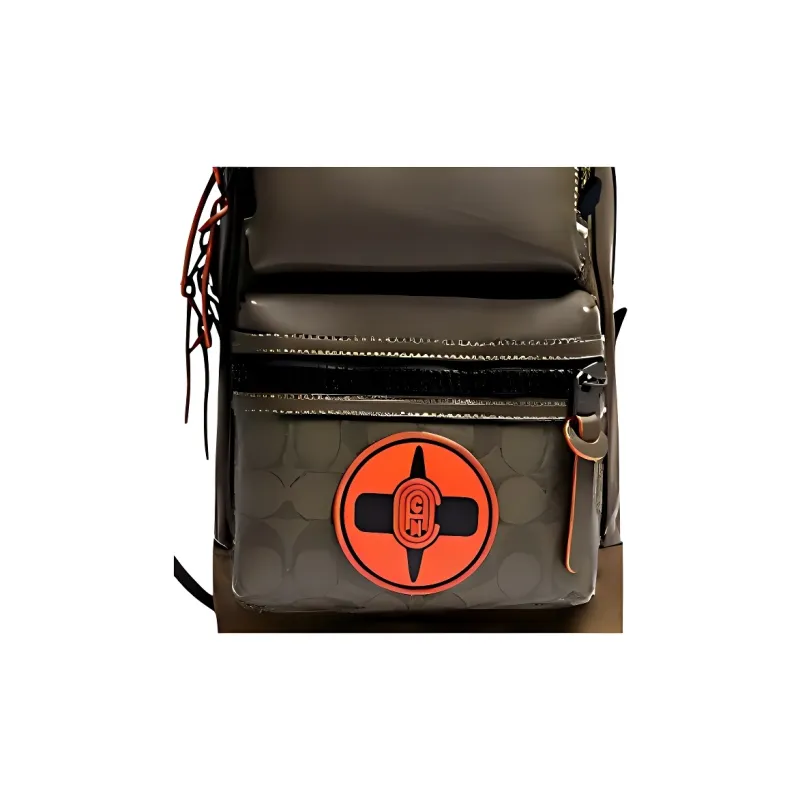 COACH Rider Cow Leather Rider Bag, Backpack, Sling Bag Tubas Men's Army Green-4