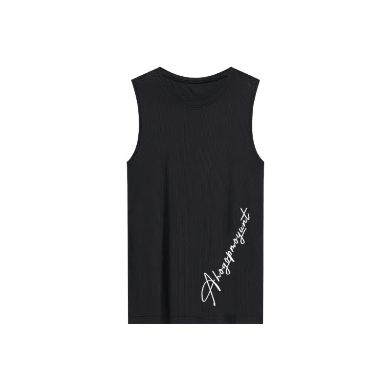 OPMO Tank Tops Unisex Black-4