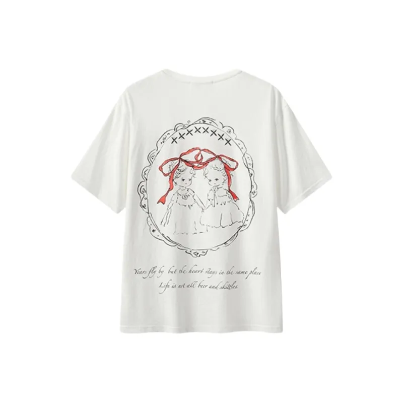 YGPRW T Shirts Women's White-1
