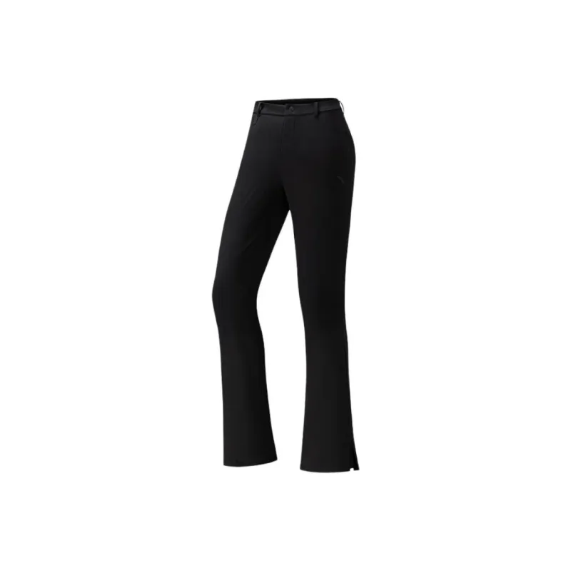 Anta Variety Training Collection Casual Pants Women's Basic Black-0