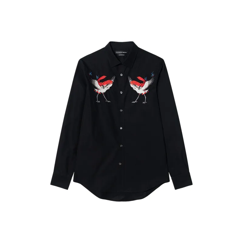 Alexander McQueen Shirt Men's Black-0