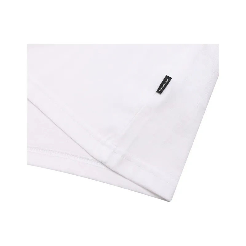 Converse Overgrown Hoops T Shirt Men's White-2