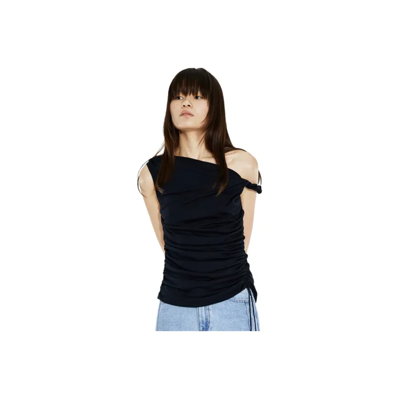 COVERINS T Shirts Women's Navy Blue-1