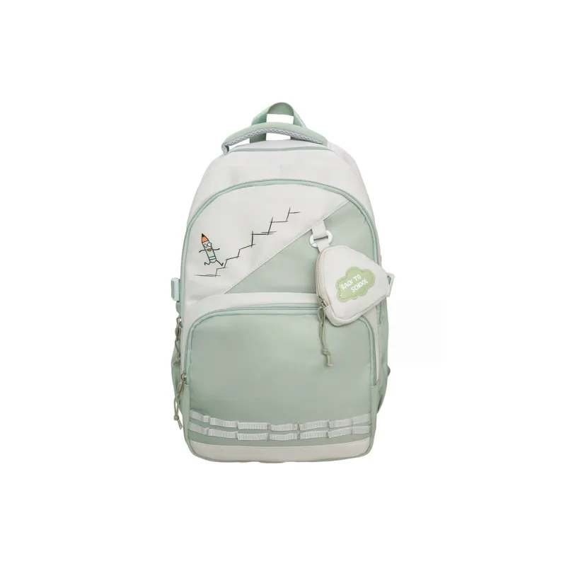 Vack Nylon Backpack Unisex Multicolor-18
