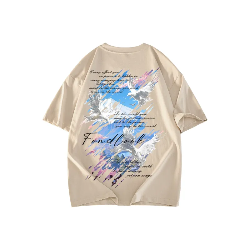 FONDLOOK T Shirts Unisex-18
