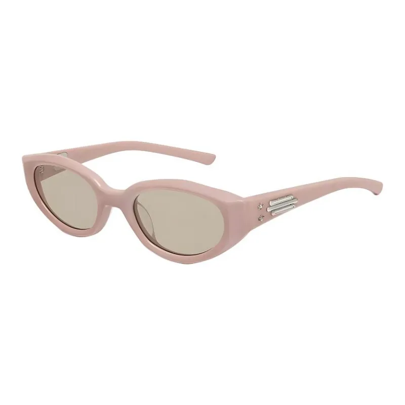 CAPONI Plate Frame Cat Eye Sunglasses Unisex Multicolor-0
