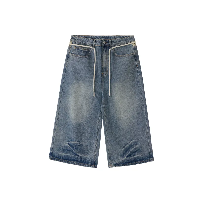 WORKSOUT Denim Shorts Unisex-5