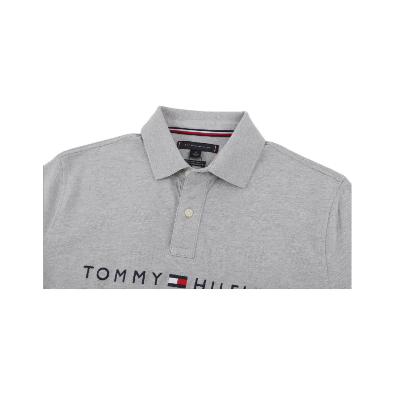 Tommy Hilfiger 1985 Series Polo Shirt Men's Gray-2