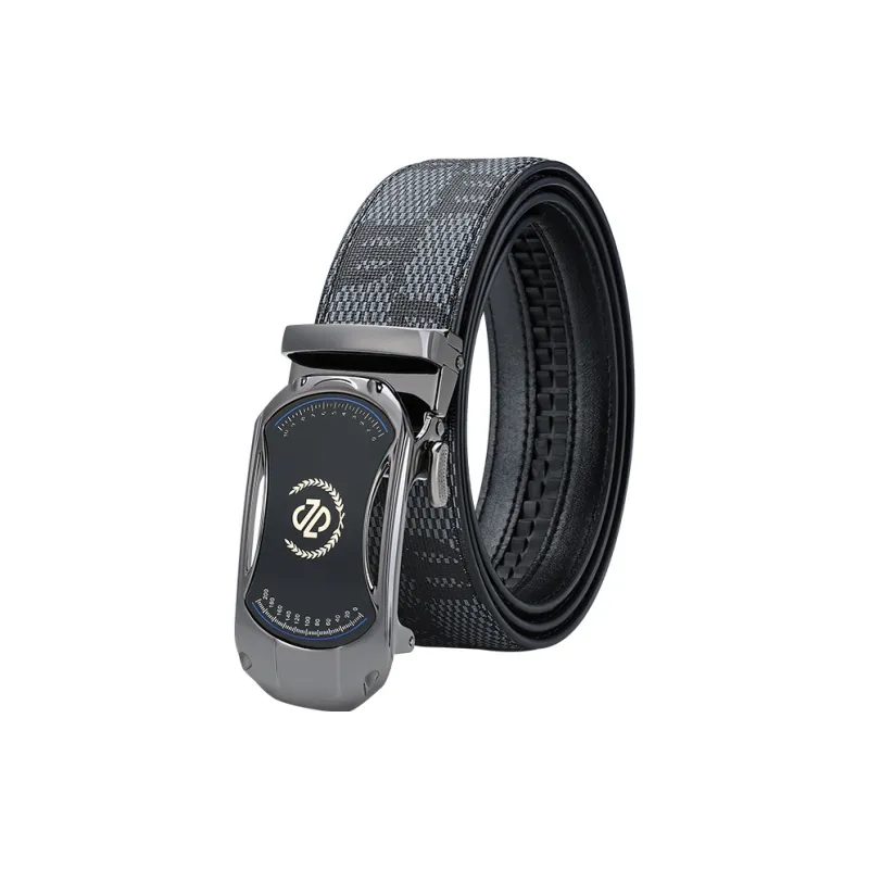 MILLIE'S Polyvinyl Chloride Leather Belts Men's Width 3.5cm-0