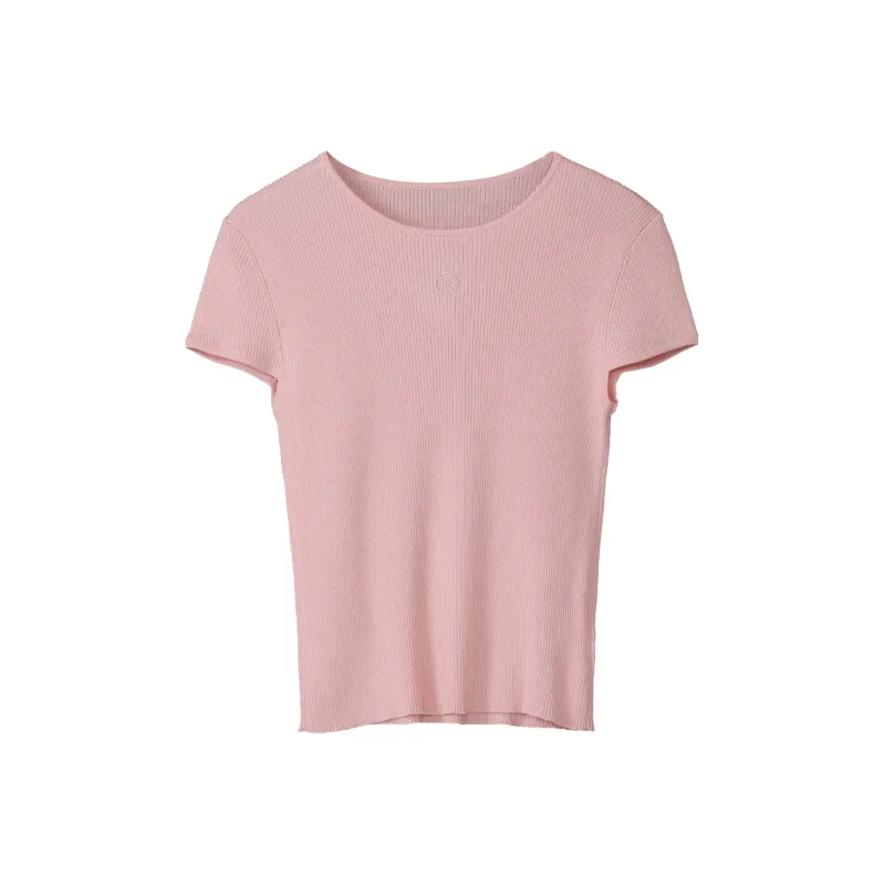 Fstudio Summer Korean Style Fresh Look Girlish Outfit Slimming Versatile Short Sleeved T Shirts Women's-1