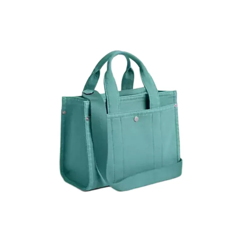 COACH Cargo Green Charm Tote Bag, Shopping Bag, Shoulder Bag, Crossbody Bag, Handbag Medium Size Women's Ivy-1