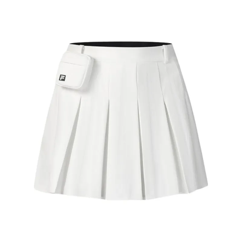 FILA Golf Series SS25 Casual Short Skirts Women's Jade White WT-0