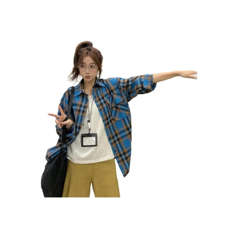 GOSO Shirts Women's Plaid-0