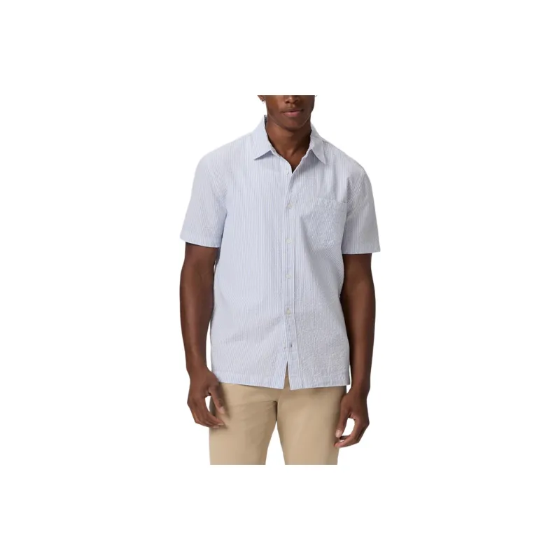 PAIGE Shirts Men Blue-0