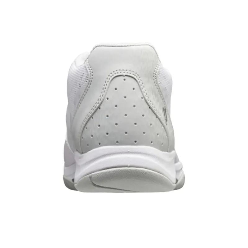 PRINCE Anti Slip Wear Resistant Low Top Tennis Shoes Unisex White-3