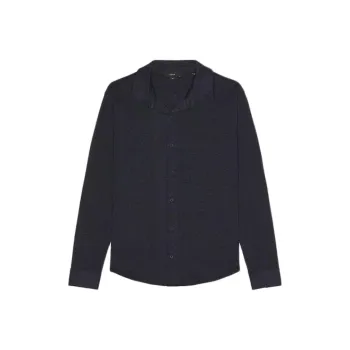 VINCE Shirts Men Coastal Blue
