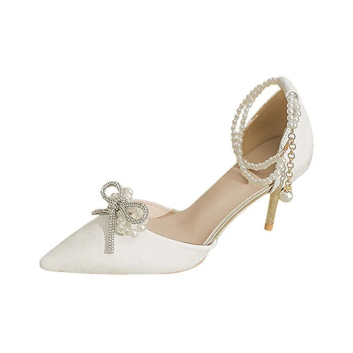 MCKP Slim Heel High Heels 7cm Women's-5