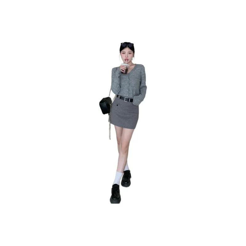 YINLEI Casual Short Skirts Women's-3