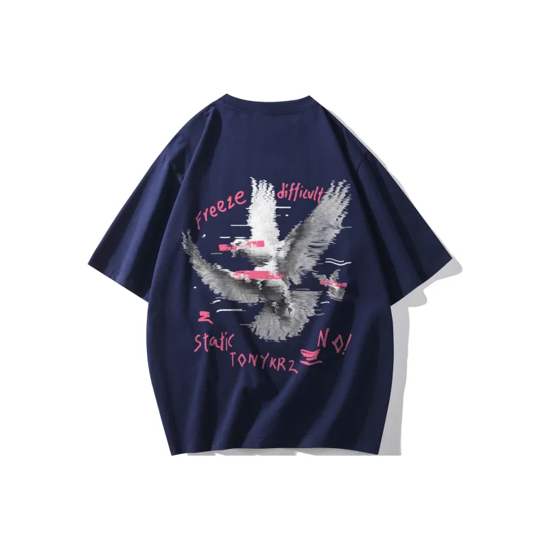 TONYKRZ T Shirt Unisex Navy Blue-1