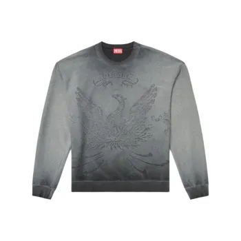 DIESEL Sweatshirts Men Gray