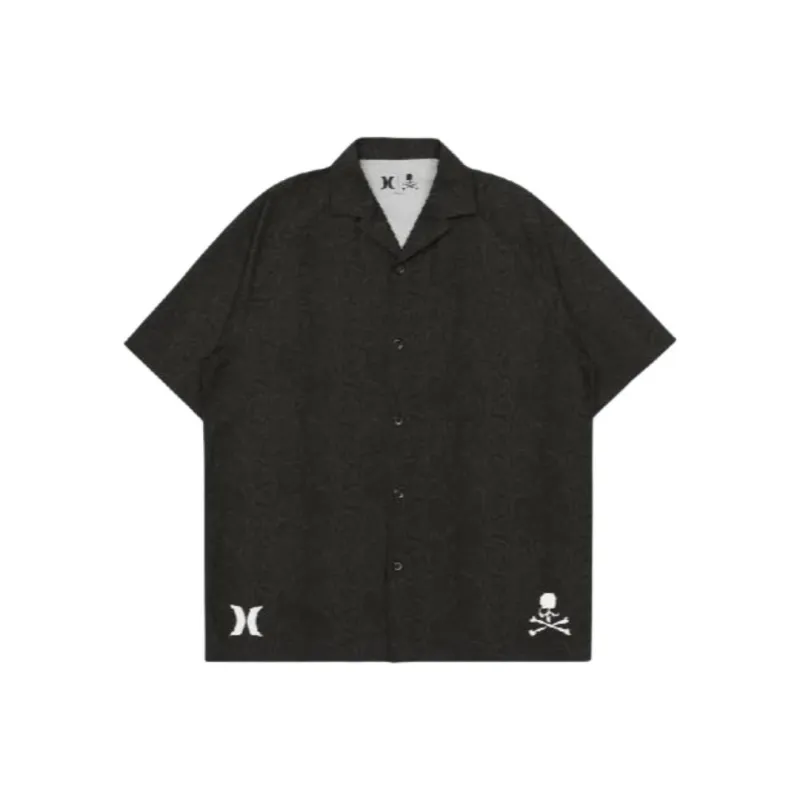 Hurley X MASTERMIND WORLD Shirts Unisex Black-1