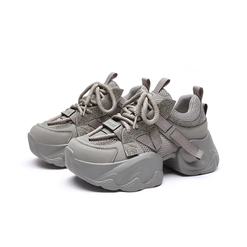 D FUSE SCANDINAVIA Lightweight Low Top Chunky Sneakers Women's-7