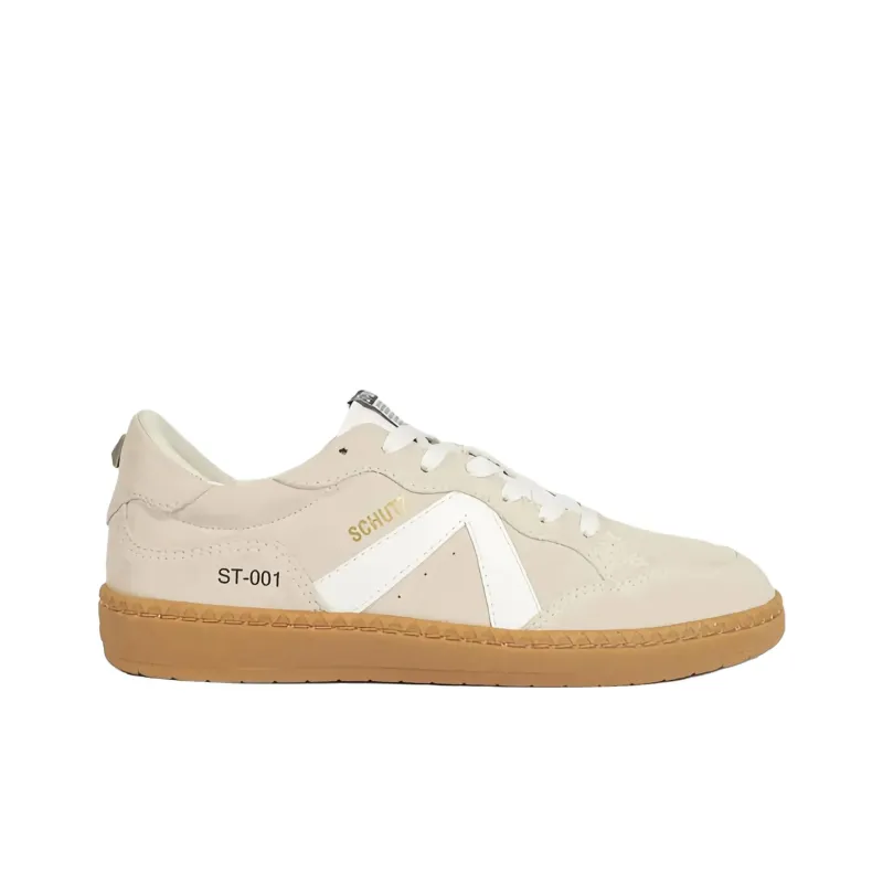 Schutz 30mm Suede Panelled Lace up Sneakers Women's-1