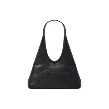 Alexander Wang Leather Shoulder Bag Trumpets Women's Black