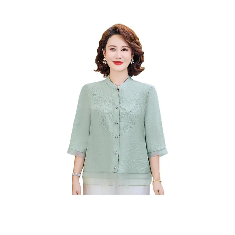 PIERRE CARDIN Chiffon Shirt Women's-3