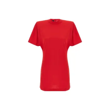 PINKO Short Sleeved Dress Women's Red