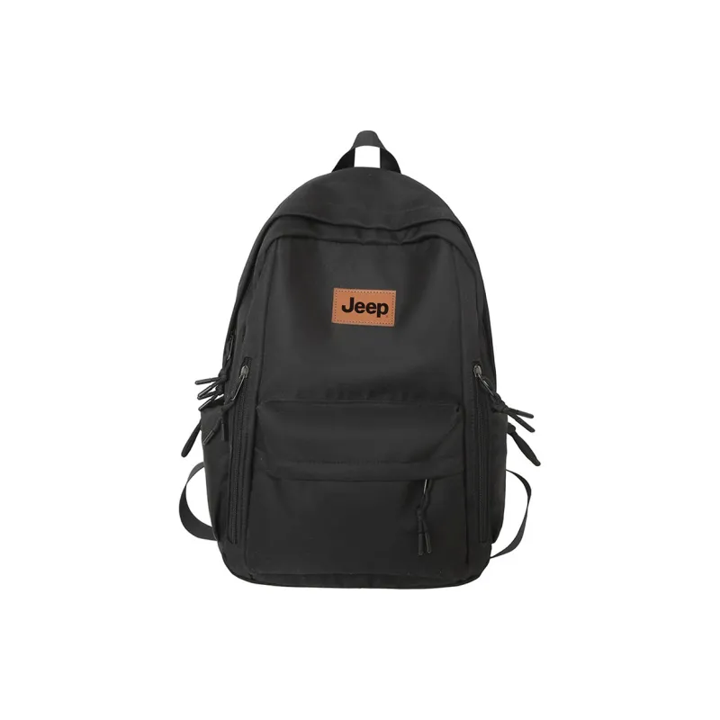 Jeep Oxford Bag Regular Unisex Black-5