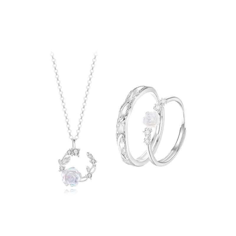 CHINA GOLD S925 Silver Necklaces Women's-6