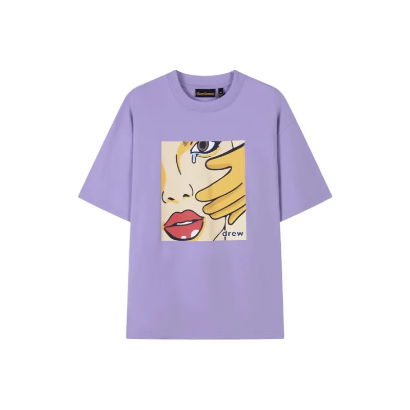 Drew House T Shirts Unisex Lavender-0