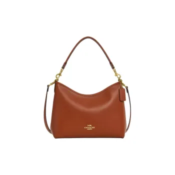 COACH LAUREL Smooth Grain Leather Crossbody Bag, Shoulder Bag Tubas Women's Tan