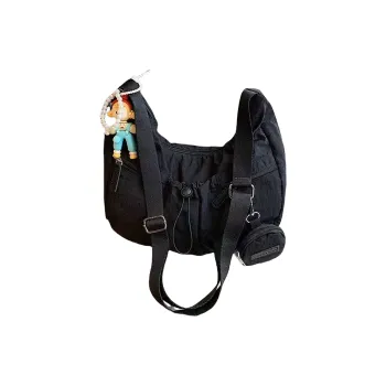 Kewuku Nylon Fabric Crossbody Bag, Shoulder Bag Regular Unisex Multicolor