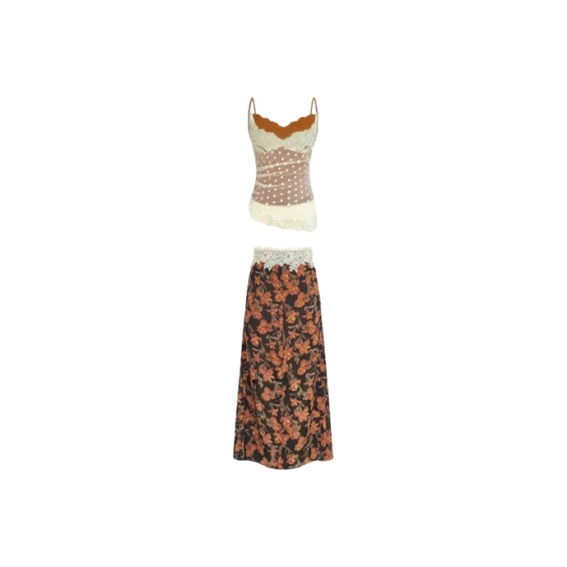 MA JOURNEE Two Piece Skirt Sets Women's-1