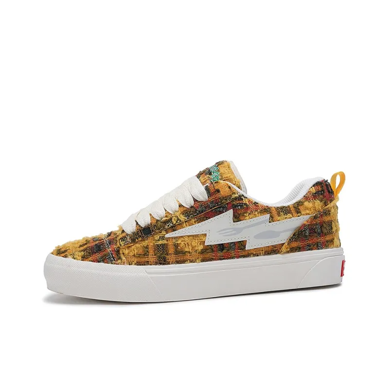 FireMonkey Slip Resistant, Impact Resistant, Abrasion Resistant Low Top Preppy Style Skateboard Shoes Unisex-48