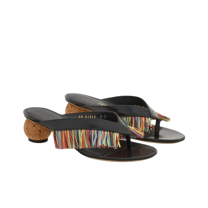 FERRAGAMO Flip Flops Women's Black-2