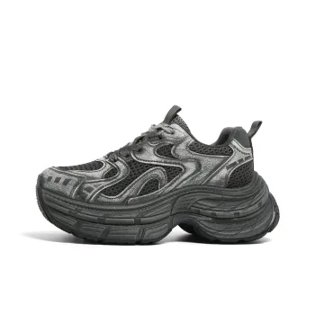 FOREVER 21 Chunky Sneakers Women's Low Top Gray