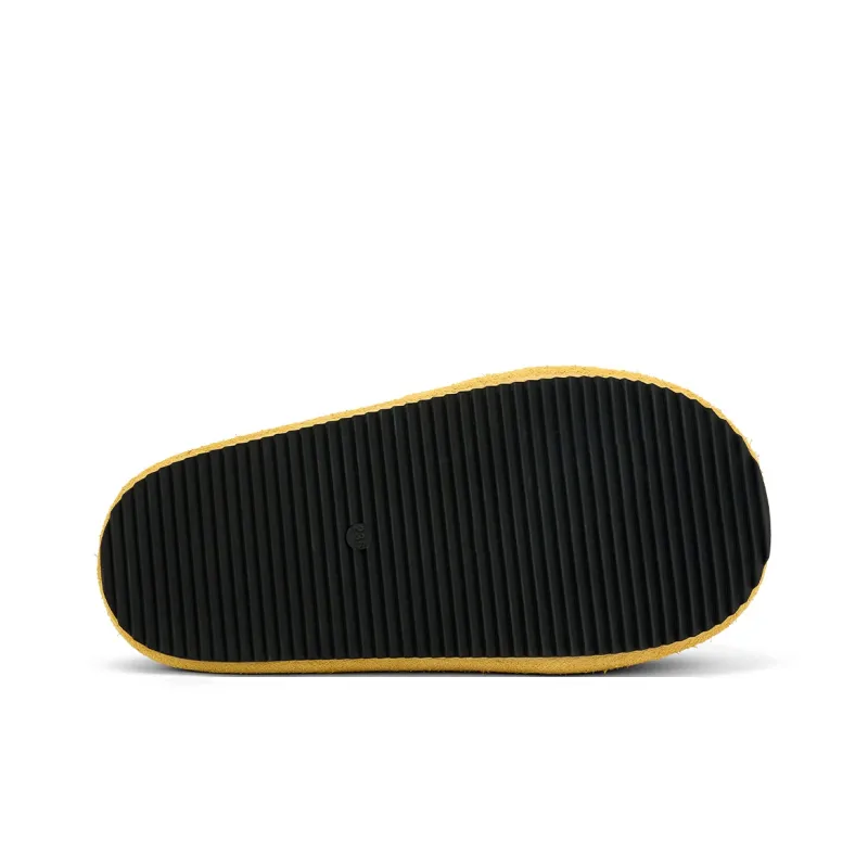 SMILEY Closed Toe Slippers Women's Yellow-5