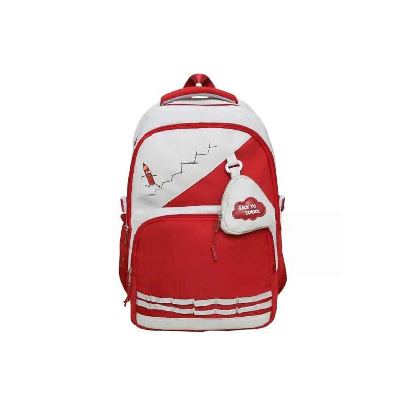 Vack Nylon Backpack Unisex Multicolor-5