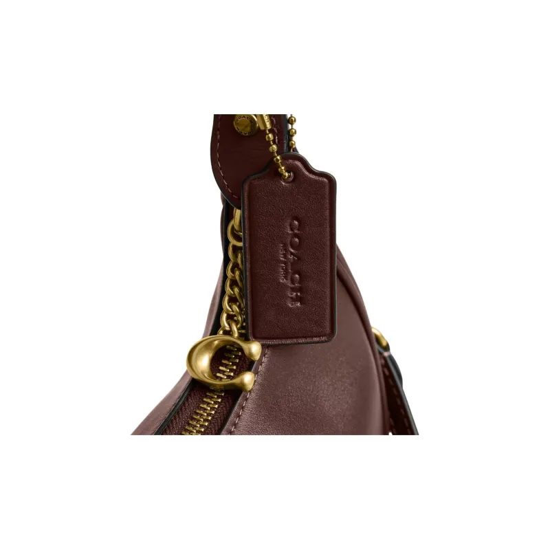 COACH JONIE Leather Shoulder Bag, Crossbody Bag, Handbag Trumpets Women's Brown-5