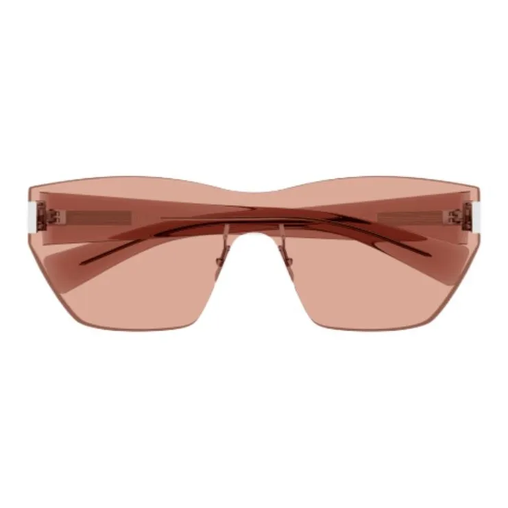 SAINT LAURENT Nylon Plastic Cat Eye Sunglasses Women's Pink-1