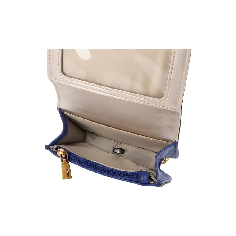 GUESS Synthetic Leather Chain Bag, Shoulder Bag Women's Violet-4