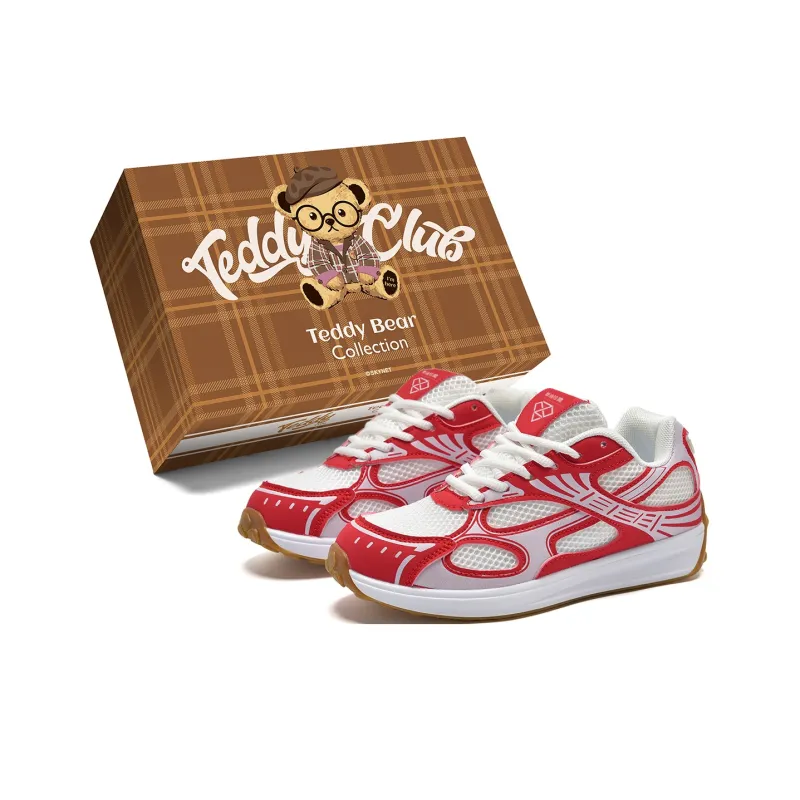 Teddy Bear Collection Slip Resistant, Breathable, Lightweight Low Top Casual Shoes Women's-6