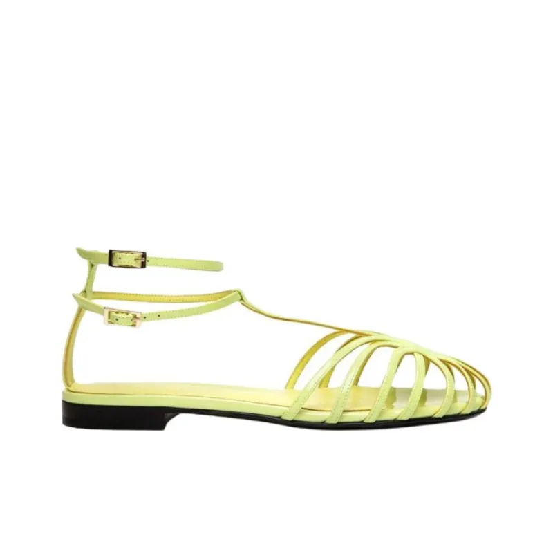 ALEVI Elena Roman Sandals Women's Green-1