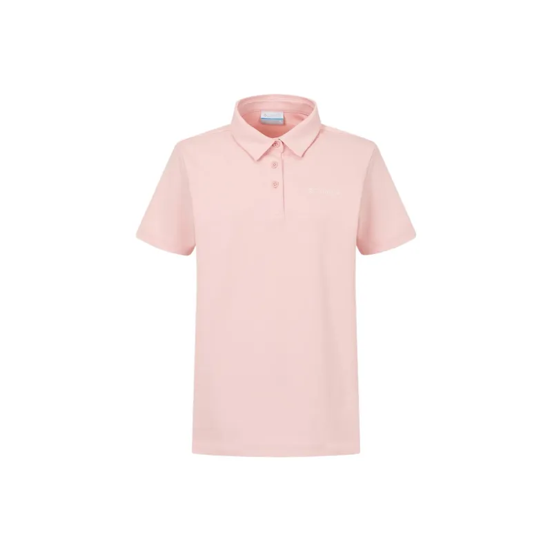 Columbia Polo Shirt Women's Dark Pink-0